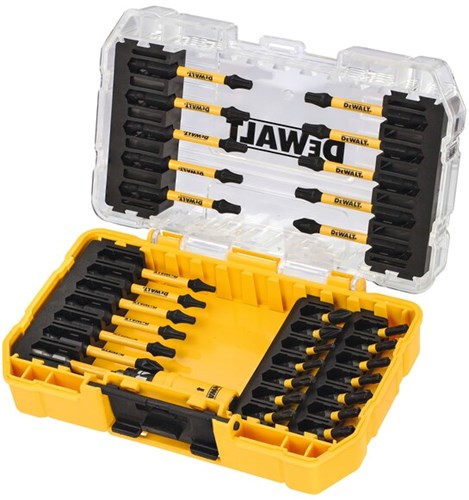 Dewalt tilbehør 31-delt flextorq skruetrækker bit sæt | i hårdt etui - dt70738t-qz