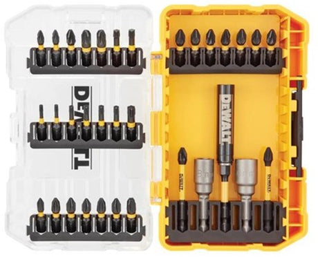 Dewalt tilbehør 33-delt flextorq skruetrækker bit sæt | i hårdt etui - dt70742t-qz