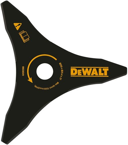 Dewalt tilbehør 54v xr flexvolt buskrydder tilbehør - klinge 3 knive 25cm - dt20653-qz
