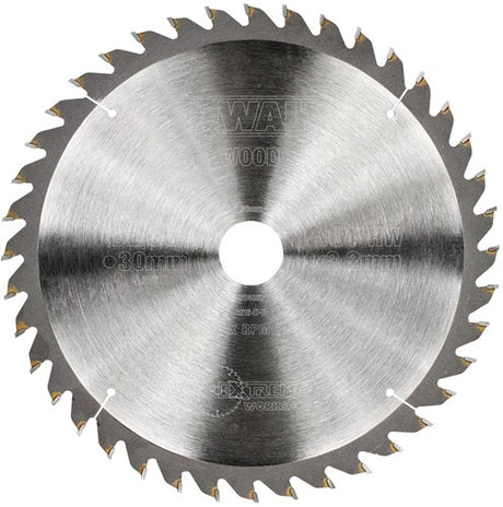 Dewalt tilbehør rundsavklinge 235x30x40t, skiftende tænder, positiv 10°, kærv 3,0 mm - dt4067-qz