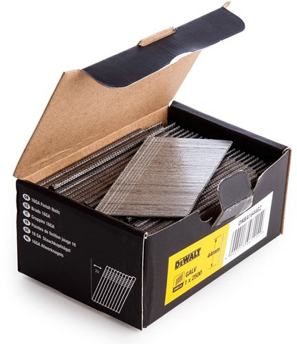 Dewalt accessoires dnba1650sz | 50mm rvs brads voor dcn660 en dc618kb accutacker - dnba1650sz