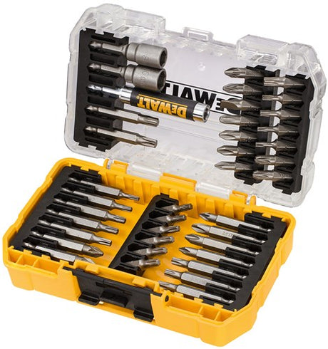 Dewalt tilbehør dt70717-qz | 40-delt skruetrækker bit sæt i hårdt etui - dt70717-qz