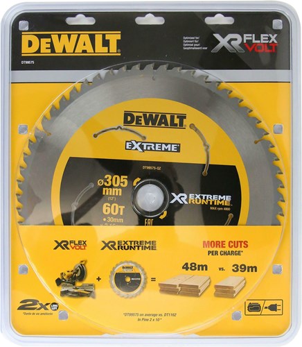 Dewalt accessoires dt99575-qz xr | 305mm x 30mm | 60t | csb - dt99575-qz
