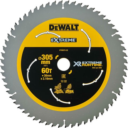 Dewalt accessoires dt99575-qz xr | 305mm x 30mm | 60t | csb - dt99575-qz
