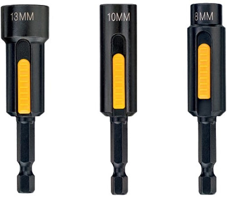 Imp dewalt tilbehør act magnetisk sekskant (kan rengøres) 8, 10, 13 mm - dt7460-qz