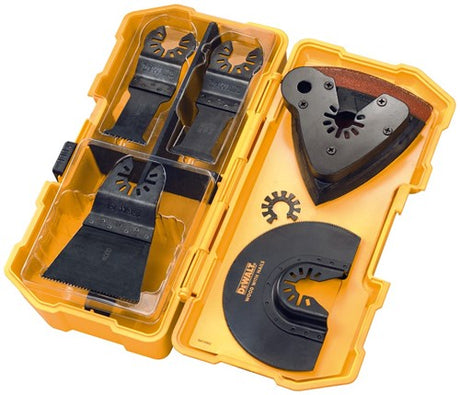 Dewalt tilbehør savklingesæt med sandpapir 8-delt dt20700, dt20701, dt20704, dt20705, dt20710, sandpapir x 3 - dt20731-qz