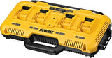 Dewalt dcb104 | 4-ports hurtigoplader | 12v-18v 54v xr | flexvolt - dcb104-qw