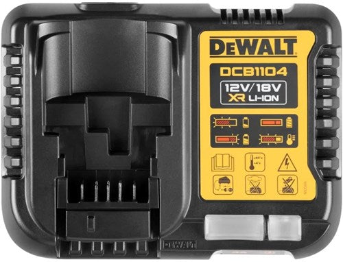 Dewalt dcb1104-qw 18v + xr multioplader - dcb1104-qw