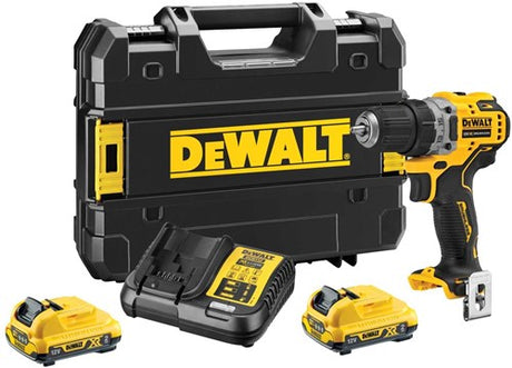 Dewalt dcd701d2-qw akku boremaskine 12v 2.0ah li-ion - dcd701d2-qw