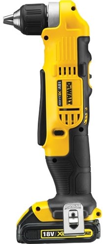 Dewalt dcd740c1 18v ledningsfri retvinklet boremaskine | 18v 1.5ah li-ion - dcd740c1