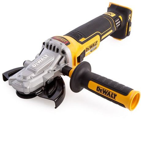 Dewalt dcg405fn-xj xr 18v ​​batteri fladhoved vinkelsliber 125 mm ekskl. batterier og oplader - dcg405fn-xj