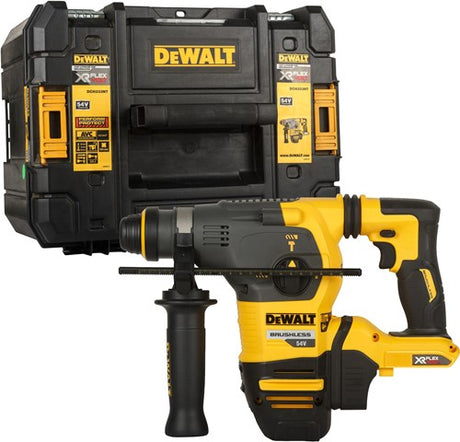Dewalt dch333nt-xj batteri kombinationshammer sds-plus flexvolt 54v krop ekskl. batterier og oplader - dch333nt-xj