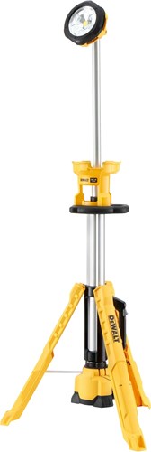 Dewalt DCL079-XJ 18 Volt XL LED arbejdslampe med stativ uden batteri og oplader - DCL079-XJ