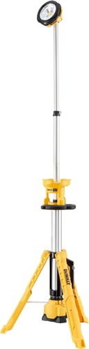 Dewalt dcl079p1 | xl led werklamp met statief 18v (1x 5.0ah accu + lader) - dcl079p1-qw