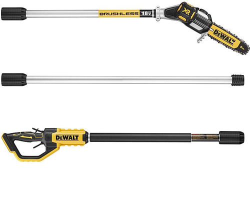 Dewalt dcmps567p1 | teleskopisk kædesav på håndtag | 20 cm | 18v | 5.0ah batteri + oplader - dcmps567p1-qw