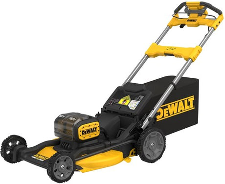 Dewalt dcmwsp156w2-qw accu grasmaaier | 2x18v | 53 cm |met wielaandrijving | 2x 8,0ah accu + lader - dcmwsp156w2-qw