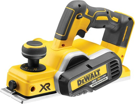 Dewalt dcp580nt akku høvl 18v| uden batterier og oplader i tstak kuffert - dcp580nt-xj