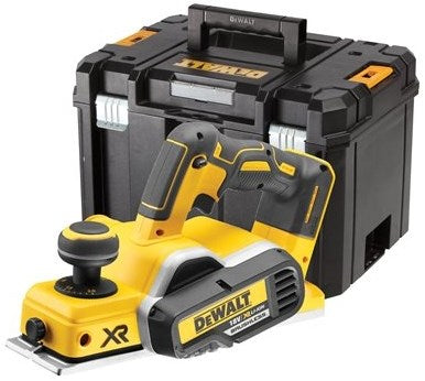 Dewalt dcp580nt akku høvl 18v| uden batterier og oplader i tstak kuffert - dcp580nt-xj