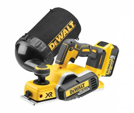 Dewalt dcp580p2 akku høvl 18v 5.0ah li-ion