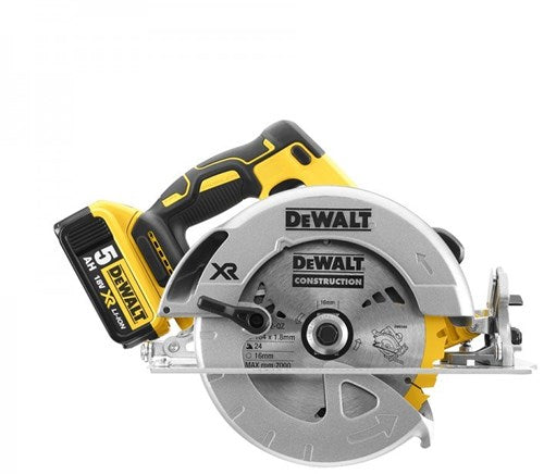 Dewalt DCS570P2 batteri rundsav 18V 5,0Ah XR Li-ion i T-stak