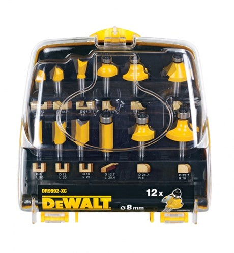 Dewalt dt90016-qz skæresæt | 8mm skaft | 12 stk - dt90016-qz