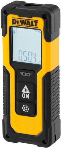 Dewalt dwht77100 | laser digital afstandsmåler | 30 m - dwht77100-xj