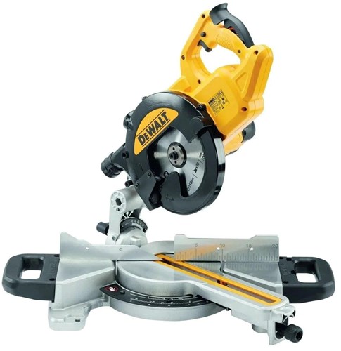 Dewalt dws774set ​​tværsnitsav | 216mm 1400w | + base de7033 - dws774set