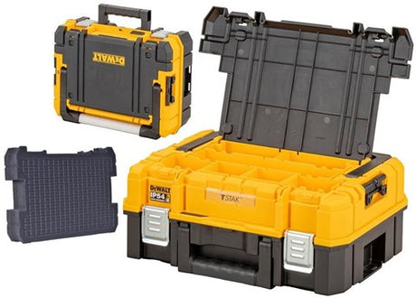 Dewalt dwst83344-1 | tstak-box i robust værktøjstaske | langt håndtag - dwst83344-1
