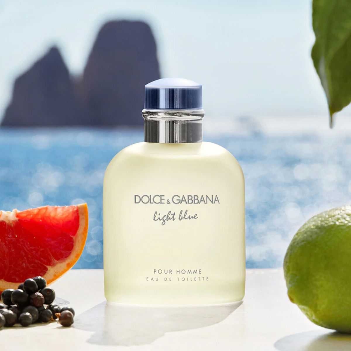 Dolce gabbana eau de toilette spray lyseblå homme 75ml herre