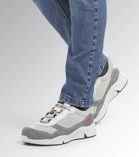 Diadora werkschoen athena laag 179902 s3l d0459 | gray violet raspberry (d0459) | maat 41 - 8053607443376