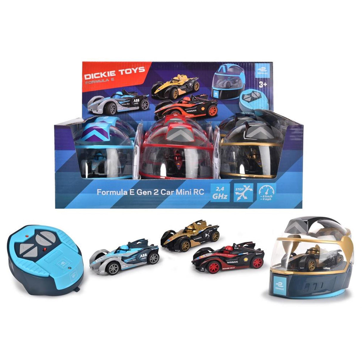 Dickie RC Formel E racerbil mini