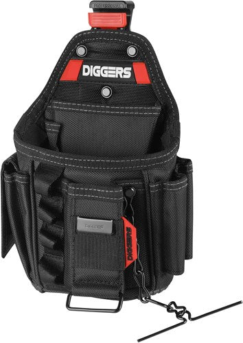 Diggers quick klik elektricien opbergtas - dk620
