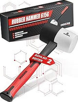 Gravere gummihammer | gummihammer | sort og hvid - dig999