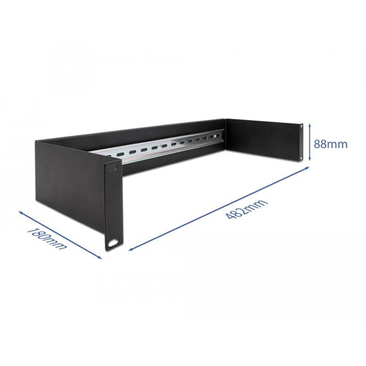 Din skinnepanel – 19" tommer