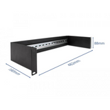 Din skinnepanel – 19" tommer