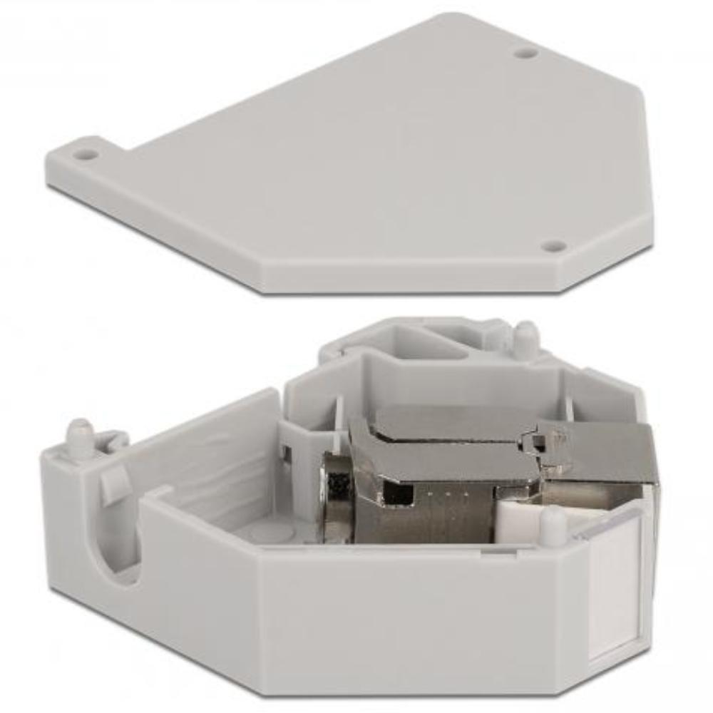 Din skinne adapter med keystone modul