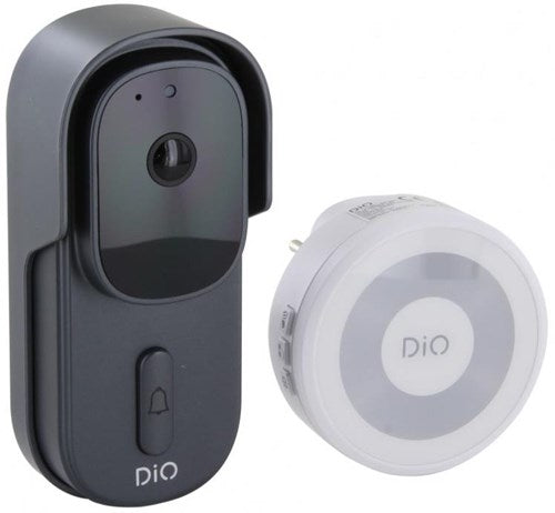 Di-o dio trådløs dørklokke med samtaleanlæg og snapshot funktion - 6960461