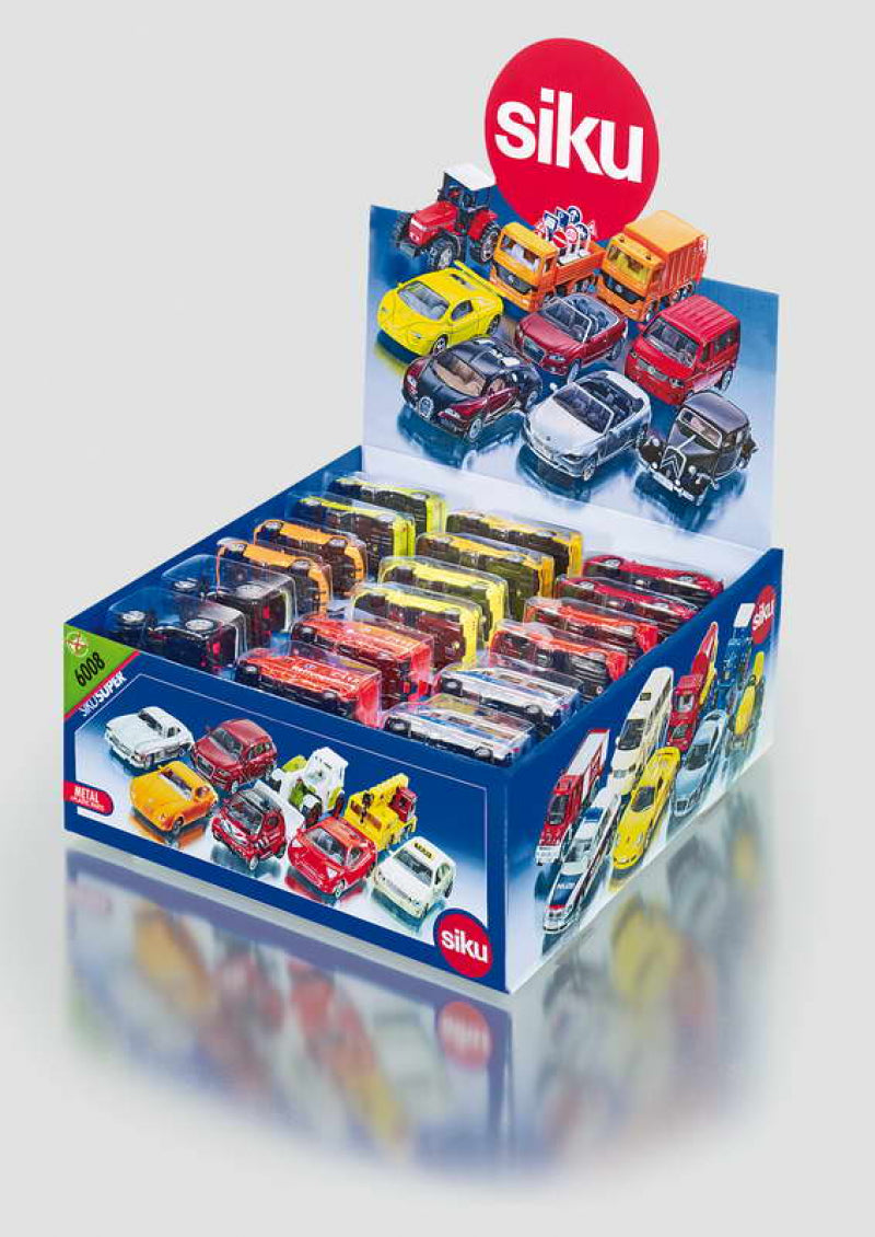Siku display box blister serie 16