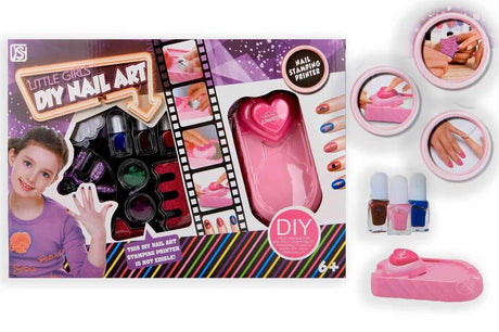 Brand enhed små piger diy nail art, dekorere negle