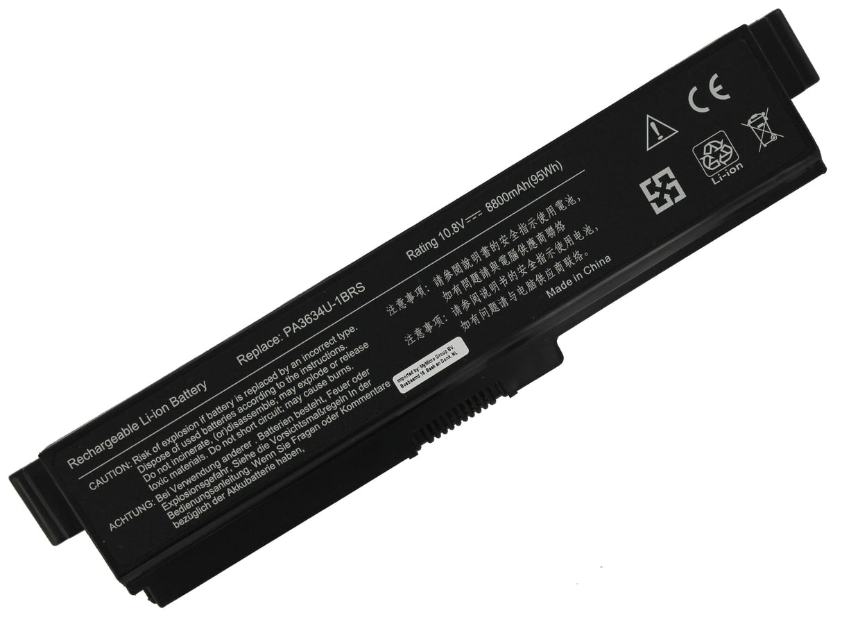 Blu-Basic Laptop Battery Extended 8800mAh