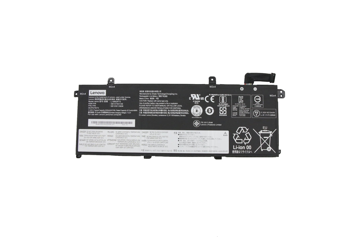 Lenovo bærbar batteri 4213 mAh