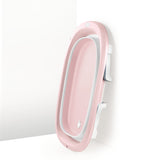 Dolu sammenfoldelig baby badeværelse pink hvid