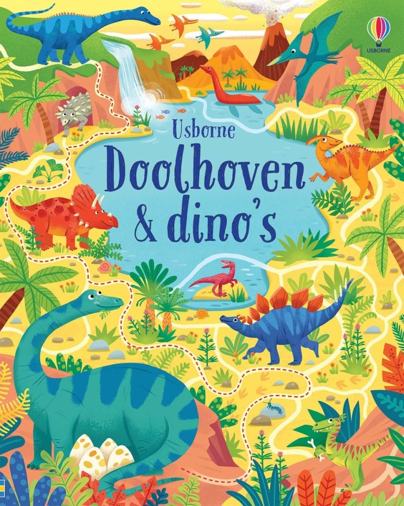 Usborne labyrinter dinosaurer
