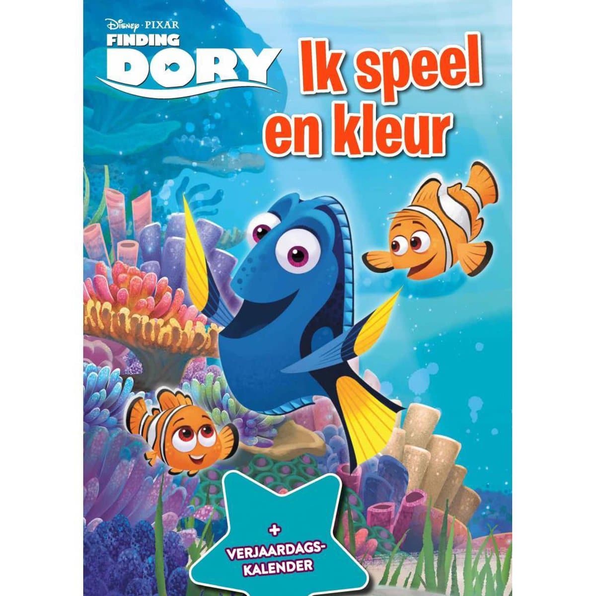 Taktik for at finde dory leg og farver i denne smukke bog