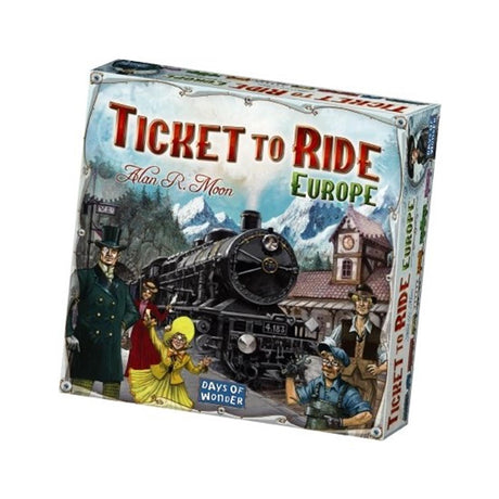 Taktikbillet til at ride på brætspil i Europa