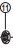 Shimano y32139040 borgmoer rechts 4.5 mm. (168 mm. as) sg-3c41