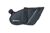 Saddle Bag Basil Sport Design M, Water Repellent, Black, 1L