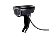 Forlygte Luna e-cykel førte 6 cm gaffel 25 lux sort
