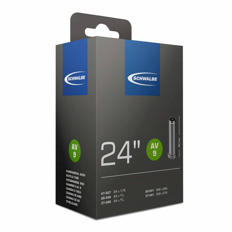 Schwalbe Inner Tube AV9 24 tommer 28 47-507 540 AV 40mm