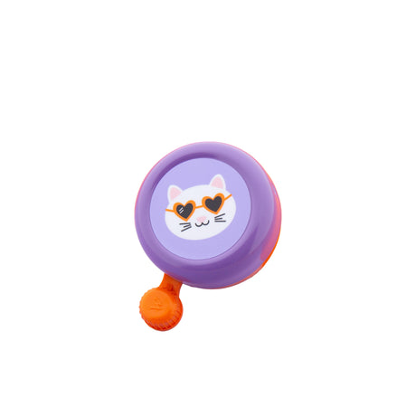 Widek b.v. widek kinderbel explorer funky cat oranje paars op kaart